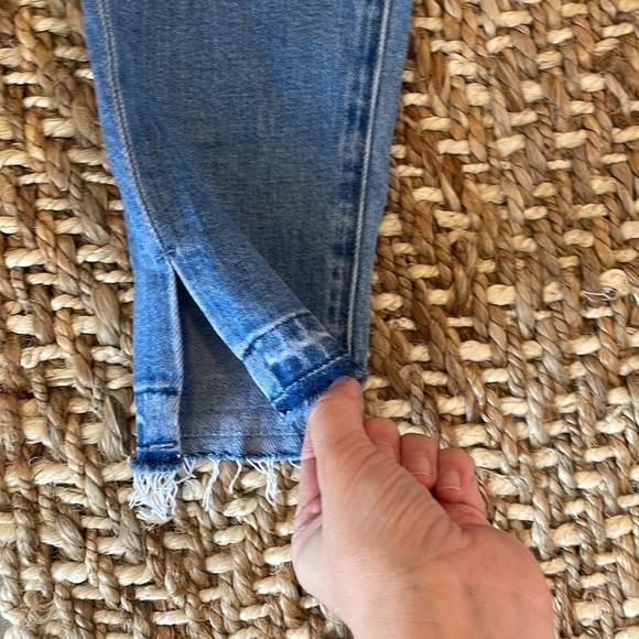 𝅺Neon Blonde Bombshell High Rise Skinny Jeans - Picture 5 of 11